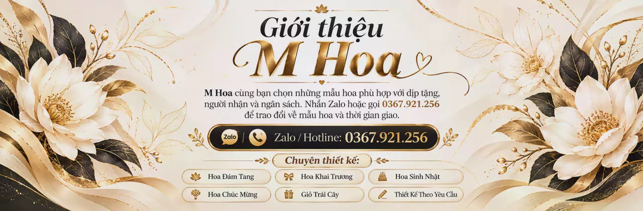 Ảnh bìa Shop hoa tươi Xã Tri Tôn An Giang - Gói ghém những lời muốn gửi